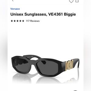 Versace sun glasses